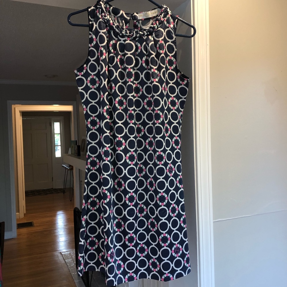 LAST CHANCE! Tracy Negoshian nautical dress, sz M